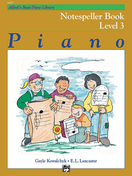 Alfred s Basic: Notespeller, Level 3 - Piano Method Hot on Sale