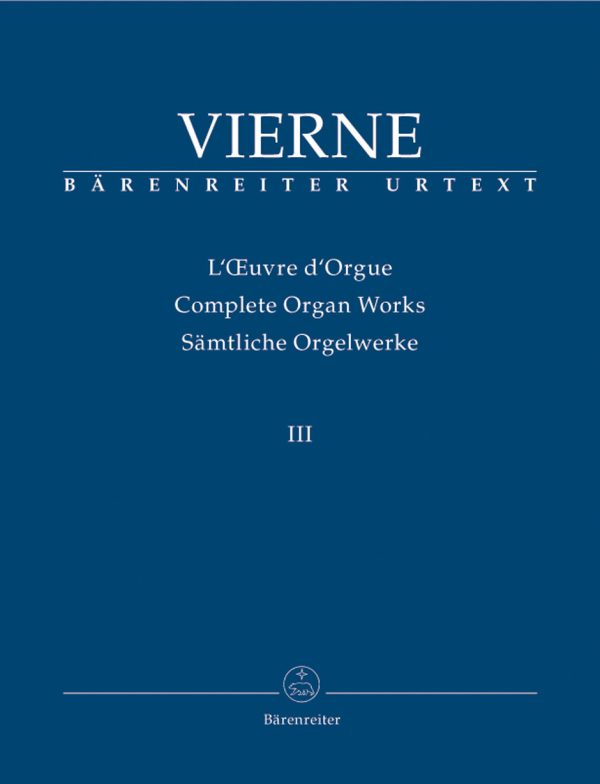 Vierne - Complete Organ Works, Vol. III - Organ Sale