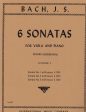 Bach, eds. David and Hermann - Six Sonatas, Vol. 1 - Viola and Piano For Cheap