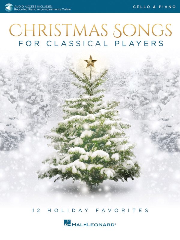 Various - Christmas Songs for Classical Players (w Audio Access) - Cello and Piano Sale