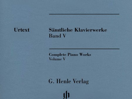 Schumann, ed. Herttrich and Haug-Freienstein – Complete Piano Works, Vol. V – Piano Supply