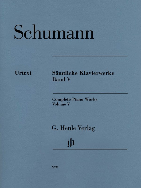 Schumann, ed. Herttrich and Haug-Freienstein – Complete Piano Works, Vol. V – Piano Supply