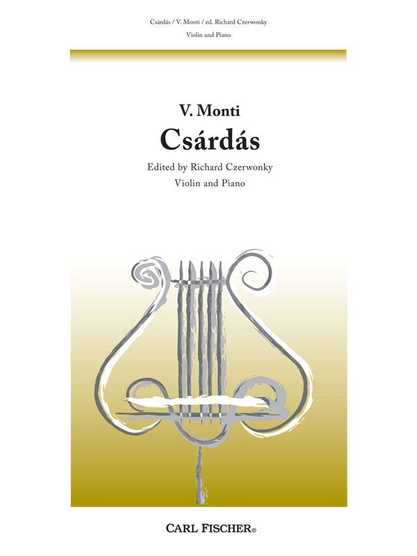 Monti - Csardas - Violin and Piano Supply