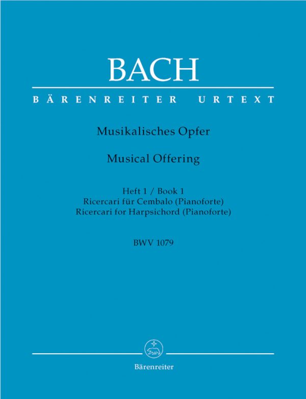 Bach – Musical Offering Book 1, BWV 1079 – Piano Fashion