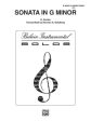 Eccles - Sonata in G Minor - Bass Clarinet and Piano Hot on Sale