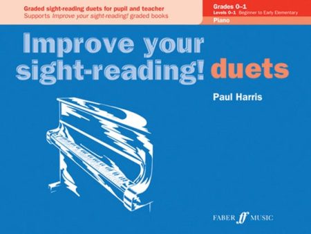 Harris - Improve Your Sight-Reading!: Duets, Grades 0-1 - Piano, 4 Hands Hot on Sale