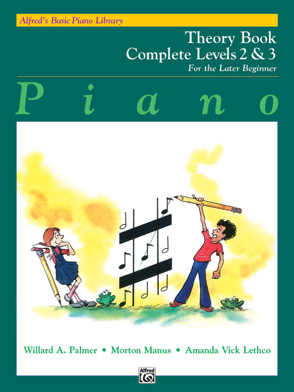 Alfred s Basic Later Beginner: Theory, Levels 2 and 3 (Complete) - Piano Method Sale