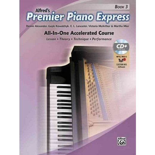 Alfred s Premier Express:  All-In-One, Book 3 (w CD) - Piano Method Supply