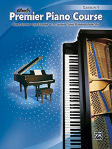 Alfred s Premier: Lesson, Level 5 - Piano Method Hot on Sale