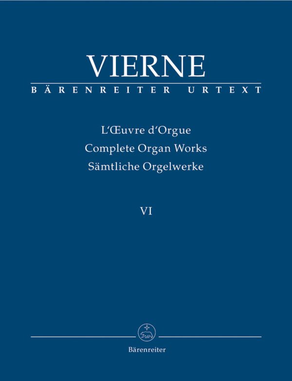 Vierne - Complete Organ Works, VoI. VI (Symphony No. 6) - Organ Hot on Sale