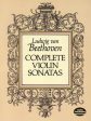 Beethoven - Complete Violin Sonatas - Full Score on Sale