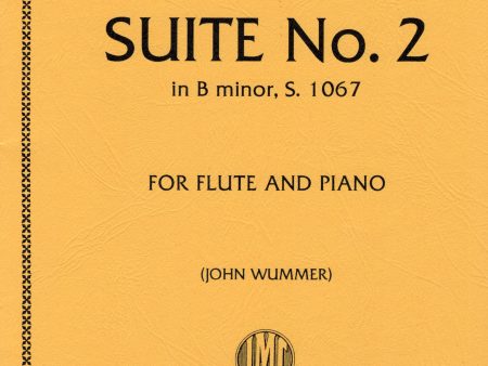 Bach, ed. Wummer - Suite No. 2 in B Minor, S. 1067 - Flute and Piano For Sale