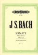 Bach - Sonata in A Major, BWV. 1032 - Flute and Piano For Discount