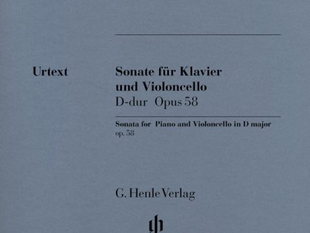 Mendelssohn - Sonata in D, Op. 58 - Cello and Piano For Discount