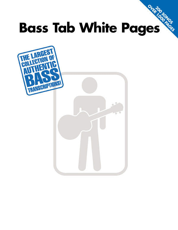 Bass Tab White Pages - Bass Guitar Hot on Sale