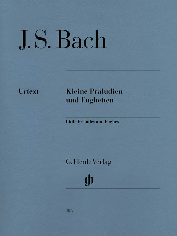 Bach, ed. Steglich – Little Preludes and Fughettas – Piano For Sale