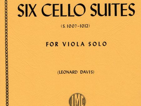 Bach, tr. Davis - Six Cello Suites - Viola Solo For Cheap