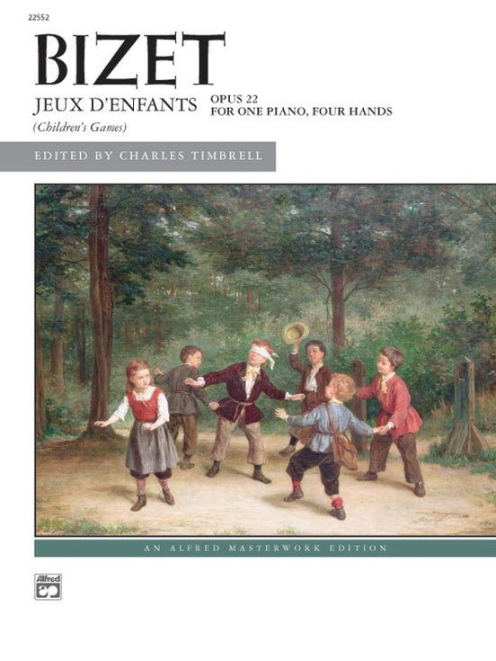 Bizet - Jeux d enfants, Op. 22 - Piano, 4 Hands Online Hot Sale