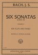 Bach, eds. Rampal and Veyron-LaCroix - 6 Sonatas, Vol. 2: S.1033-35 - Flute and Piano Online Hot Sale