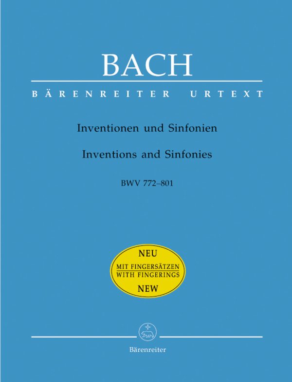 Bach, eds. Dadelsen and Kretschmar-Fischer – Inventions and Sinfonias, BWV 772-801 – Piano Online Sale