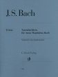 Bach – Notebook for Anna Magdelena – Piano Supply