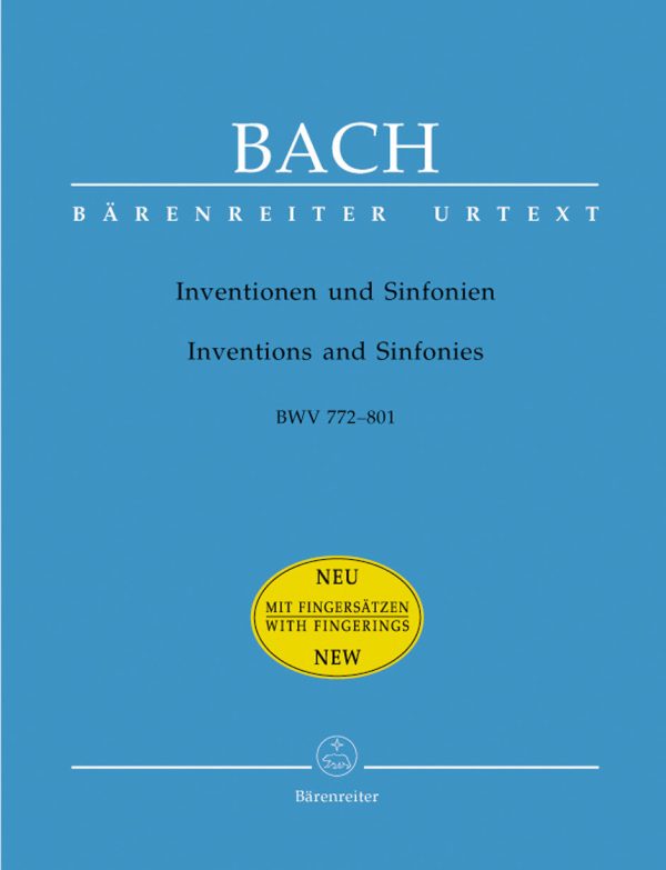 Bach, eds. Dadelsen and Kretschmar-Fischer – Inventions and Sinfonias, BWV 772-801 – Piano Online Sale